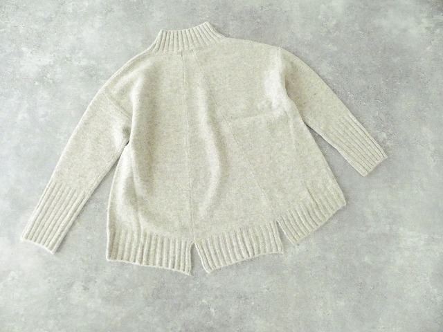 maomade(マオメイド) ヤクフィールハイネックAラインプルオーバーの商品画像15