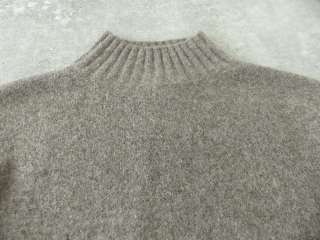 maomade(マオメイド) ヤクフィールハイネックAラインプルオーバーの商品画像29