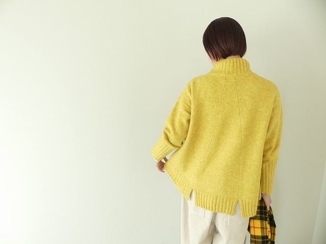 maomade(マオメイド) ヤクフィールハイネックAラインプルオーバーの商品画像6