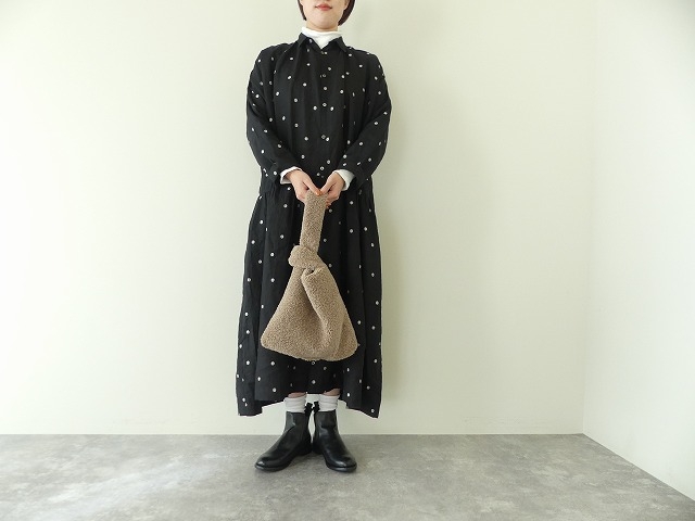 maomade(マオメイド) リネンドットドレスの商品画像2