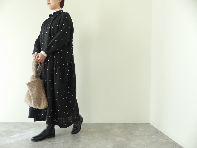 maomade(マオメイド) リネンドットドレスの商品画像4