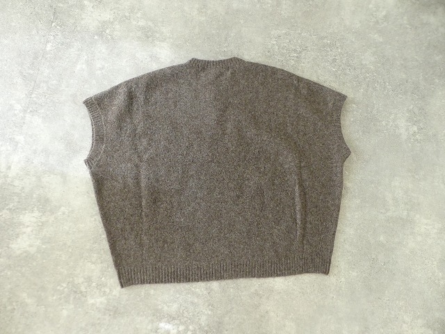 MidiUmi(ミディウミ) クルーネックコクーンベストの商品画像12