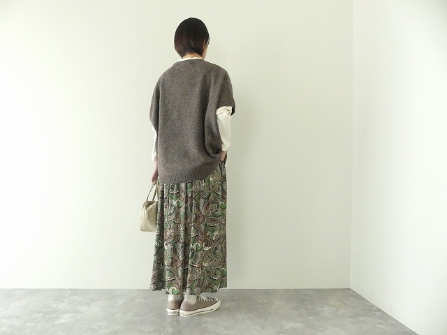 MidiUmi(ミディウミ) クルーネックコクーンベストの商品画像6