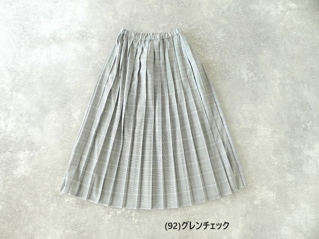 MidiUmi(ミディウミ) チェックプリーツスカートの商品画像9