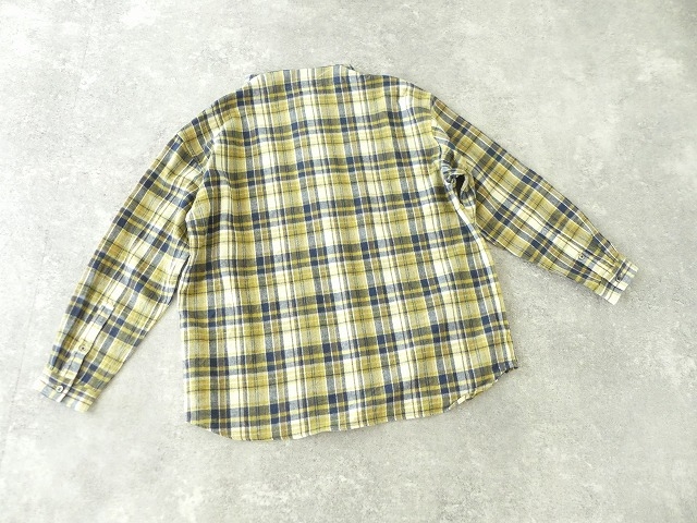 nisica(ニシカ) ルーズフィットネルチェックガンジーシャツの商品画像14
