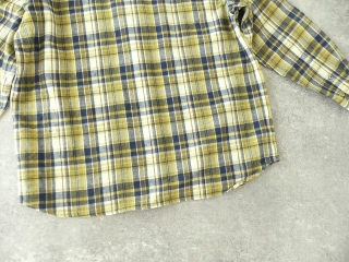 nisica(ニシカ) ルーズフィットネルチェックガンジーシャツの商品画像36