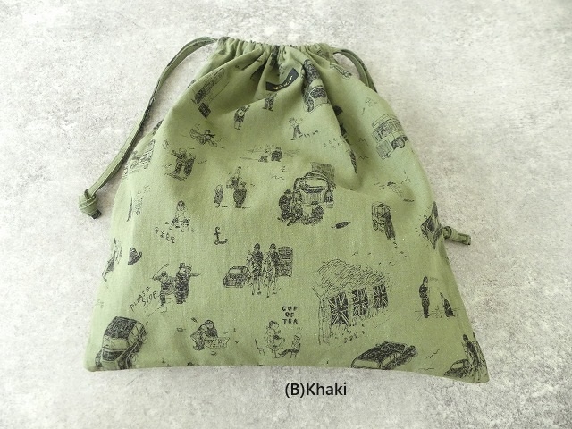 R&D.M(オールドマンズテーラー) WHERE IS MY DOG? DRAWSTRING BAGの商品画像8