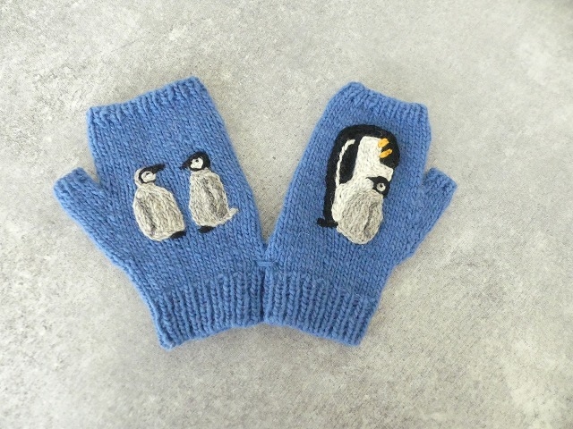 ペンギンの指ぬきグローブ