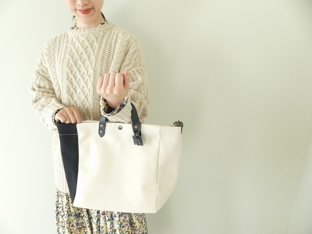 TAMPICO(タンピコ) SMALL MININ BEACH BAG cotton C-TRICOLOURの商品画像5