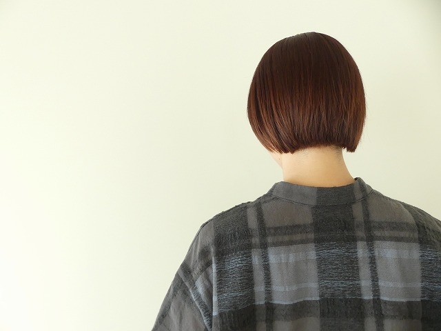 tumugu(ツムグ) コットンウールチェック2プルオーバーの商品画像9