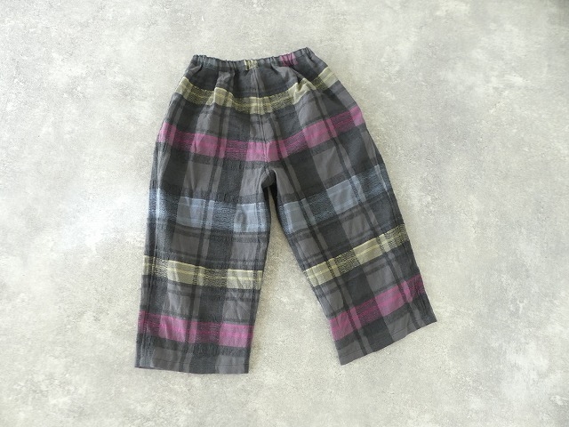 tumugu(ツムグ) コットンウールチェックパンツの商品画像11