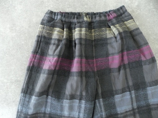 tumugu(ツムグ) コットンウールチェックパンツの商品画像23