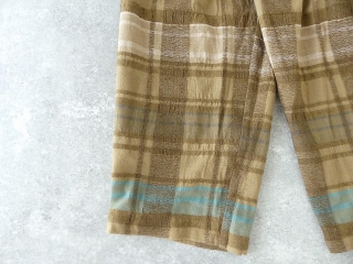tumugu(ツムグ) コットンウールチェックパンツの商品画像28
