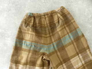 tumugu(ツムグ) コットンウールチェックパンツの商品画像30