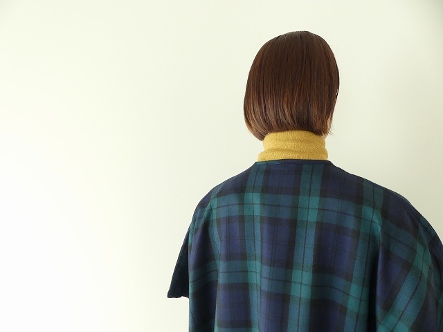 homspun(ホームスパン) ウールタータンワンピースの商品画像7