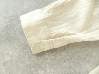 MidiUmi(ミディウミ) コットンリネンバンドカラーワークシャツワンピースの商品画像25