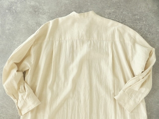 MidiUmi(ミディウミ) コットンリネンバンドカラーワークシャツワンピースの商品画像30