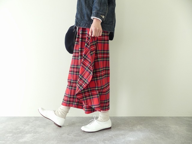 I am I in fact(アイアムアイ インファクト) CHECK full moon Pants　チェックフルムーンスカートパンツの商品画像4