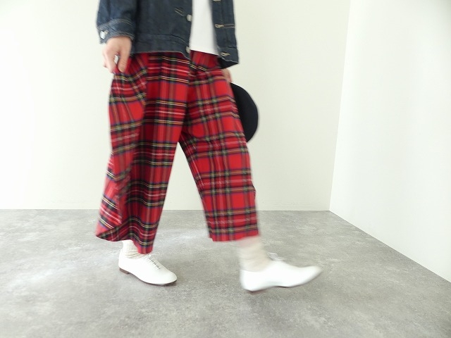 I am I in fact(アイアムアイ インファクト) CHECK full moon Pants　チェックフルムーンスカートパンツの商品画像7