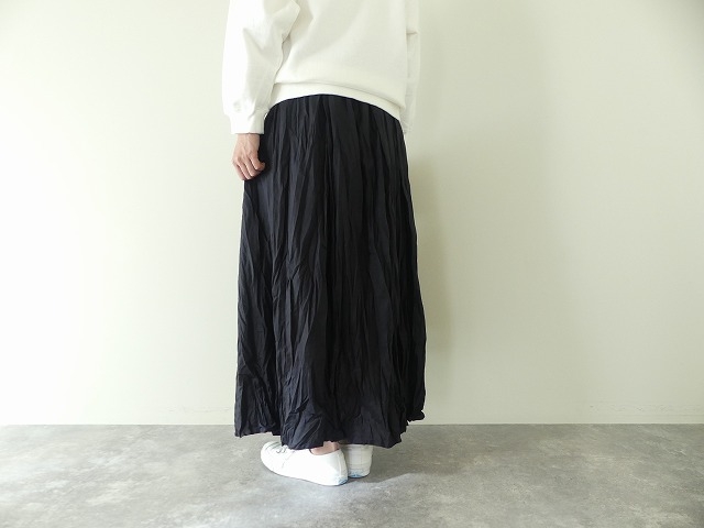 MidiUmi(ミディウミ) コットンリネンタックギャザースカートの商品画像10