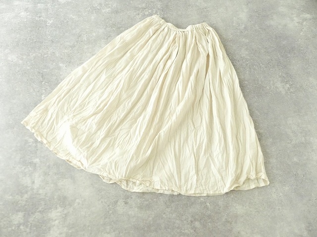 MidiUmi(ミディウミ) コットンリネンタックギャザースカートの商品画像16