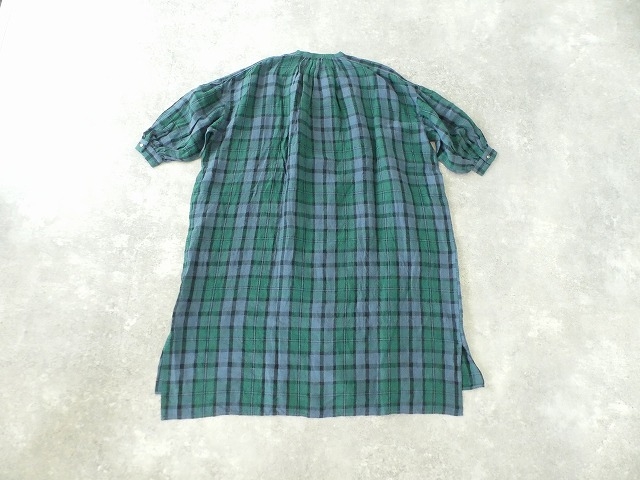 UNIVERSAL TISSU(ユニヴァーサル ティシュ) 東炊きタータンチェックシャツドレスの商品画像17