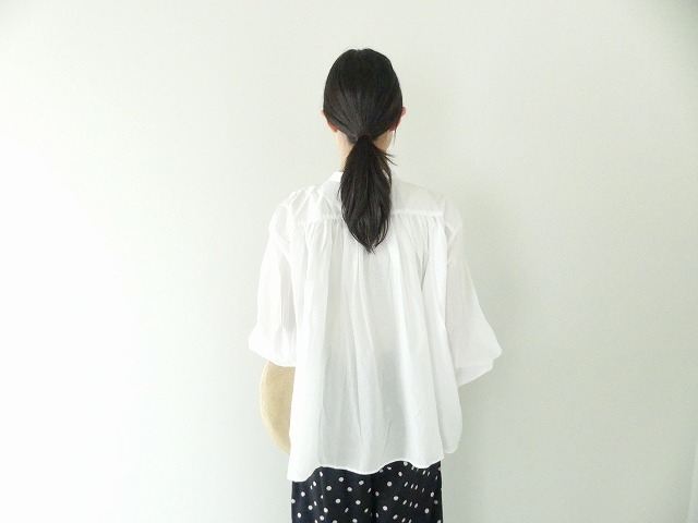 MidiUmi(ミディウミ) ショルダーギャザーワイドシャツの商品画像4