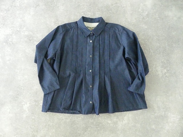 MidiUmi(ミディウミ) デニムタックワイドシャツの商品画像11