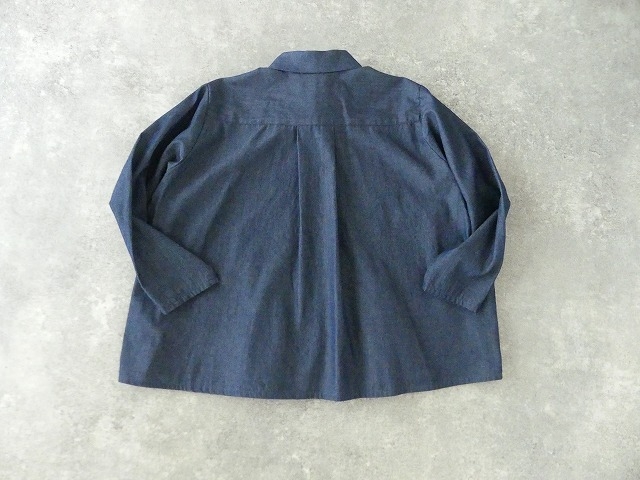 MidiUmi(ミディウミ) デニムタックワイドシャツの商品画像12