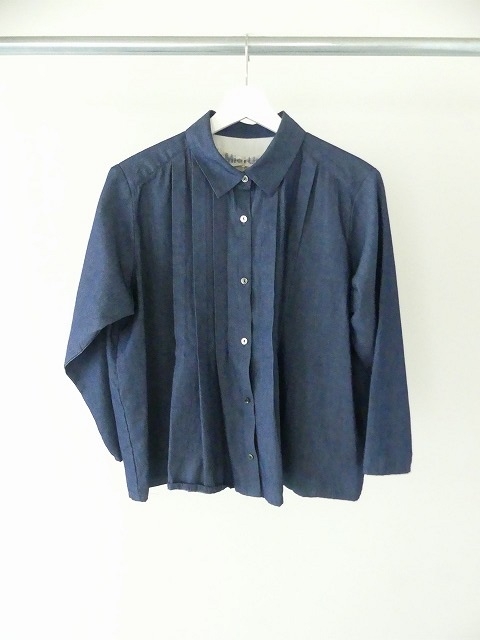 MidiUmi(ミディウミ) デニムタックワイドシャツの商品画像3