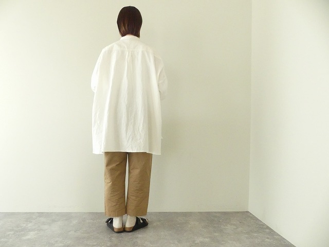 ichi(イチ) ワッシャーバンドカラーオーバーシャツの商品画像11