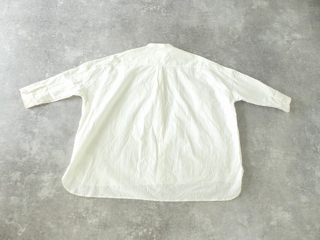 ichi(イチ) ワッシャーバンドカラーオーバーシャツの商品画像15
