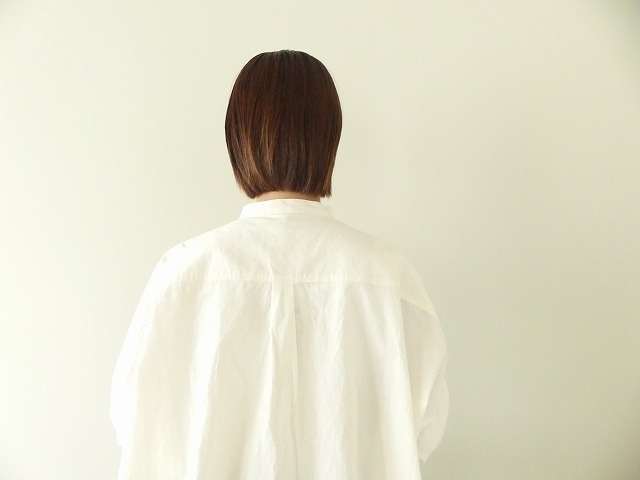 ichi(イチ) ワッシャーバンドカラーオーバーシャツの商品画像7