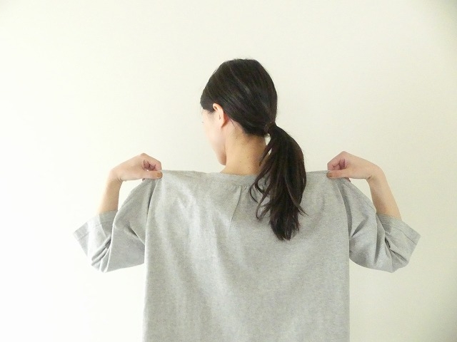 快晴堂(かいせいどう) Girls 肩ギャザー7分袖Tシャツの商品画像7