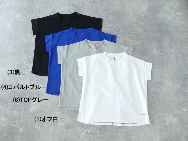快晴堂(かいせいどう) Girl's スタンドフレンチスリーブTシャツの商品画像3