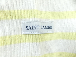 SAINT　JAMES(セントジェームス) 定番OUESSANT NEIGE/ZESTE 白レモン×イエローの商品画像26
