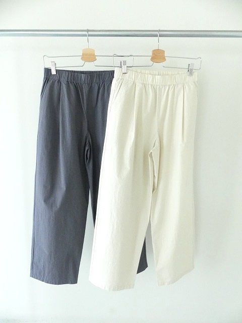 evam eva(エヴァムエヴァ) cotton wide pantsの商品画像3