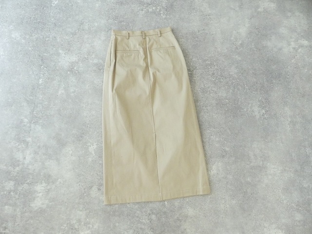 ma couleur(マ クルール) オーガニックコットンストレッチベルト付きタックタイトスカートの商品画像15