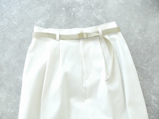 ma couleur(マ クルール) オーガニックコットンストレッチベルト付きタックタイトスカートの商品画像31
