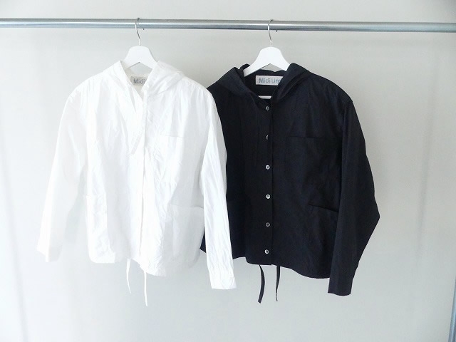 MidiUmi(ミディウミ) hooded short shirtの商品画像3