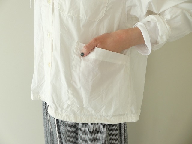 MidiUmi(ミディウミ) hooded short shirtの商品画像8