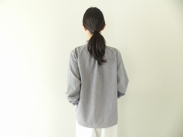 SOUFFLE ギンガム衿フリルシャツの商品画像9