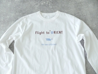 快晴堂(かいせいどう) ロゴT「旅への便り」長袖UNI-Tシャツ COMFORT FIT D柄「オリエントへの飛行」の商品画像23