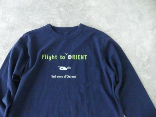 快晴堂(かいせいどう) ロゴT「旅への便り」長袖UNI-Tシャツ COMFORT FIT D柄「オリエントへの飛行」の商品画像35