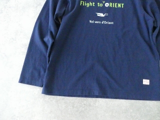 快晴堂(かいせいどう) ロゴT「旅への便り」長袖UNI-Tシャツ COMFORT FIT D柄「オリエントへの飛行」の商品画像36