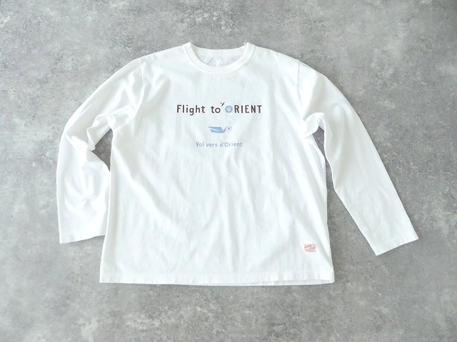 快晴堂(かいせいどう) ロゴT「旅への便り」長袖UNI-Tシャツ COMFORT FIT D柄「オリエントへの飛行」の商品画像8