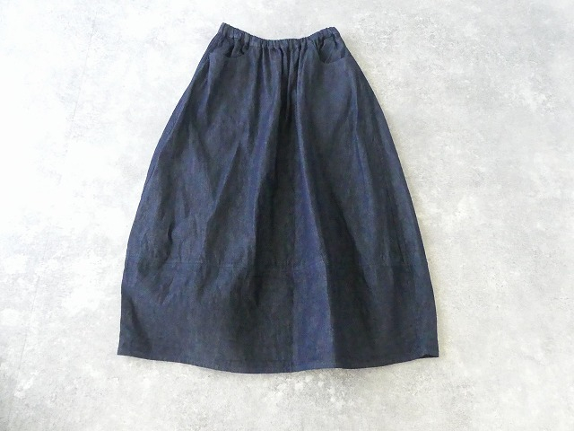 bulle de savon(ビュルデサボン) 7ozデニムコクーンスカート(03