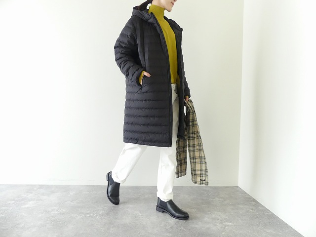 DANTON(ダントン) MIDDLE DOWN LONG ミドルダウンフーデットコートの商品画像4
