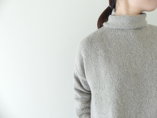 evam eva(エヴァムエヴァ) alpaca lily turtleneck(E243K159