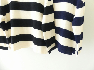 maomade(マオメイド) ウールミドルゲージ配色ワイドしましまプルオーバーの商品画像22